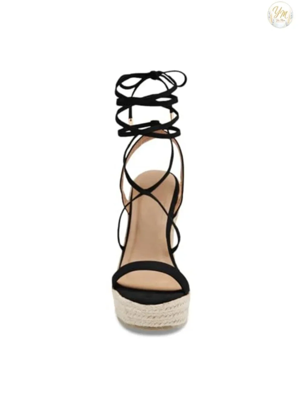 Espadrille Wedges Platform Lace Up Ankle Strap Slingback Summer Dress Sandals